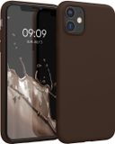kwmobile telefoonhoesje geschikt voor Apple iPhone 11 - Back cover in chocoladebruin