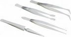 Brüder Mannesmann M 615 Pince set 4 pièces Crochet, Pointu, Trapèze, Plat-rond 110 mm Argent