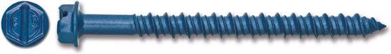 DeWalt Accessoires DeWalt Tapper-pro Betonschroef 6,3X70mm - Zeskantkop (100 stuks)