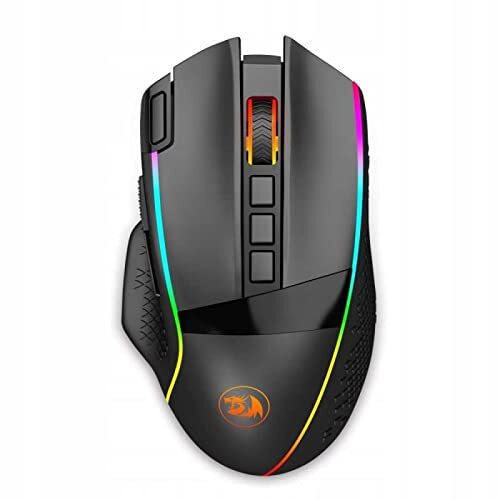REDRAGON Mouse Enlightment M991 Wireless RGB Gaming Mouse 19000 DPI | RED-M991-RGB
