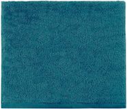 Essix Aqua Gastenhanddoek, katoen, smaragd, 30 x 50 cm
