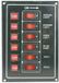 Allpa schakelpaneel 12V alluminium 6 posities
