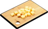 Kesper Snijplank - Bamboe - 23 x 15 cm - Zwarte Rand