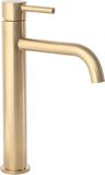 REA Lungo Gold Brush High - Wastafelkraan - Geborsteld Goud