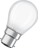 Osram LED-lamp Superstar P40 Globe Filament dimbaar, 2700 K warm wit, 3,4 W, B22d, mat, 470 lm, 15.000 h
