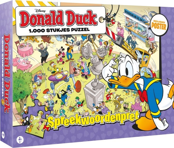 Just Games Donald Duck - Spreekwoordenpret Puzzel (1000 stukjes)