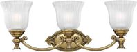 Hinkley Francoise Applique LED pour salle de bain | 3W | 3000K | 300Lm | IP44 | Dimmable | Laiton poli
