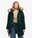 Superdry Everest Parka Dames Enamel Green