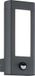 TRIO RHINE - Wandlamp - Antraciet - 2x 4,5W LED - Dimbaar met schakelaar - IP54