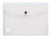 Oxford Envelope folder A5 Polypropylene (PP) Translucent Snap fastener 5 pcs