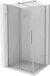 Mexen Velar cabine de douche coulissante 90 x 85 cm, transparent, chrome