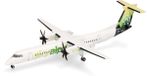 Herpa modelvliegtuig Sky Alps Bombardier Q400, miniatuur op schaal 1:200, verzamelobject, model zonder standaard, metaal
