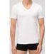 OLYMP Level Five Body Fit T-Shirt V-hals wit, Effen
