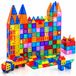 Magna Minds - Magnetic Tiles - Magnetisch Speelgoed - 100 stuks - Constructie speelgoed - Magnetische tegels - Montessori speelgoed - Magnetic toys - Magnetische bouwstenen - Speelgoed Kinderen