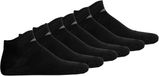 Emporio Armani CASUAL COTTON 6P Zwarte Sneakersokken voor Heren (Maat 43-46) - Set van 6
