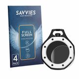 Savvies - Screenprotector voor Audemars Piguet x Swatch Royal Pop - Folie Beschermfolie transparant volledig dekking 4 Stuks