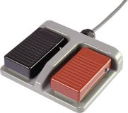 Tru Components Pédale de commande 250 V/AC 16 A 2 pédales 2x NC, 2x NO