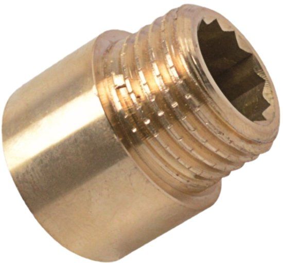KIRCHHOFF MS Verlengstuk - Blanco - 3/4" x 15 mm