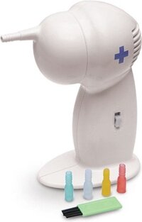 Ariko Oorreiniger - Elektrische Oorreiniger - Wit - Inclusief 4 Opzetstukken, Reinigingsborstel & Batterijen