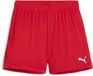 Puma TeamGoal Shorts Wmns Dames Voetbalshort XS Rood/Wit Polyester