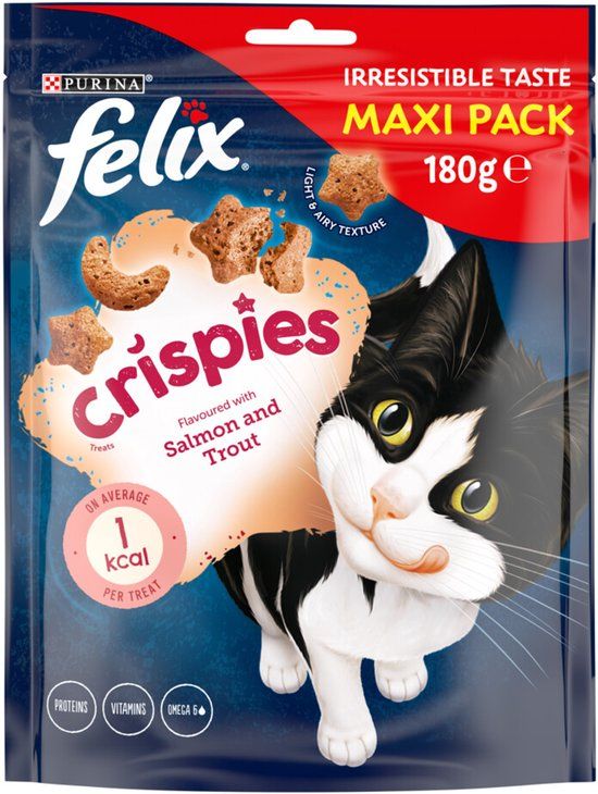 Felix Crispies Maxipack Zalm - Forel 180 gr