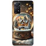 1001 coques Xiaomi Bedrukt siliconen hoesje compatibel met Xiaomi Redmi Note 11 Pro Plus 5G globe feerique