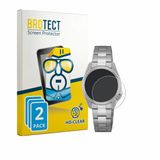 BROTECT - Screenprotector voor Seiko 5 Sports SRE003K1 (28 mm) - Folie Beschermfolie transparant 2 Stuks