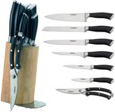 Maestro MR-1422 Set de couteaux avec bloc - 8 pièces - Acier inoxydable
