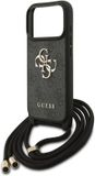 Guess Back Cover - iPhone 17 Pro - Zwart - Crossbody Koord
