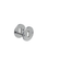 Lips ARR8273 Beslag rond rozet | rond | klaviersleutel sparing | geborsteld RVS | deurdikte 40mm en 54mm. - 10020963