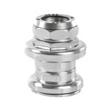 cyclingcolors Stuurset zilveren headset standaard 1 inch schroefdraad lagers voor fietsen mountainbike epoca, 26,4 mm