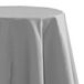 Stof Textiles Tafelkleed rond - D180 cm - grijs