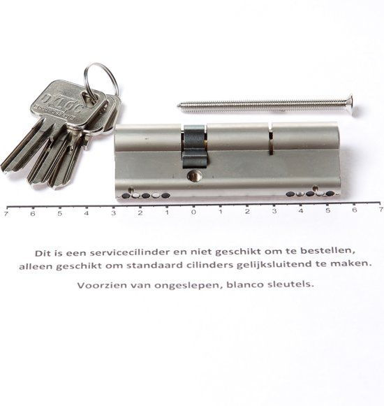 Oxloc Profielcilinder dubbel 30t55 SKG*