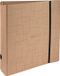 Exacompta Eterneco ordner met hefboom Prem'Touch, uit karton, ft A4, rug van 8 cm, kraftbruin