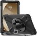 Selected by GSMpunt.nl Samsung Galaxy Tab A11 Plus Hoes Back Cover met Kickstand en Handriem Zwart