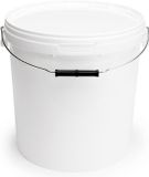 Garronda 50x Emmer Met Deksel - 20 L - Wit