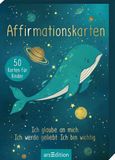 Affirmationskarten: arsEdition Affirmationskarten: Ich glaube an mich. Ich werde geliebt. Ich bin wichtig.