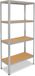 Shelfplaza HOME metalen stellingkast - 200x75x45 cm - verzinkt - 4 planken