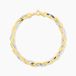 Elae Bracelet Argent Bicolore