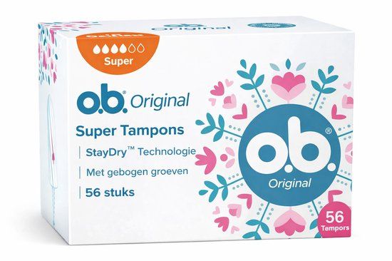 o.b. Original Super Tampons 56 stuks