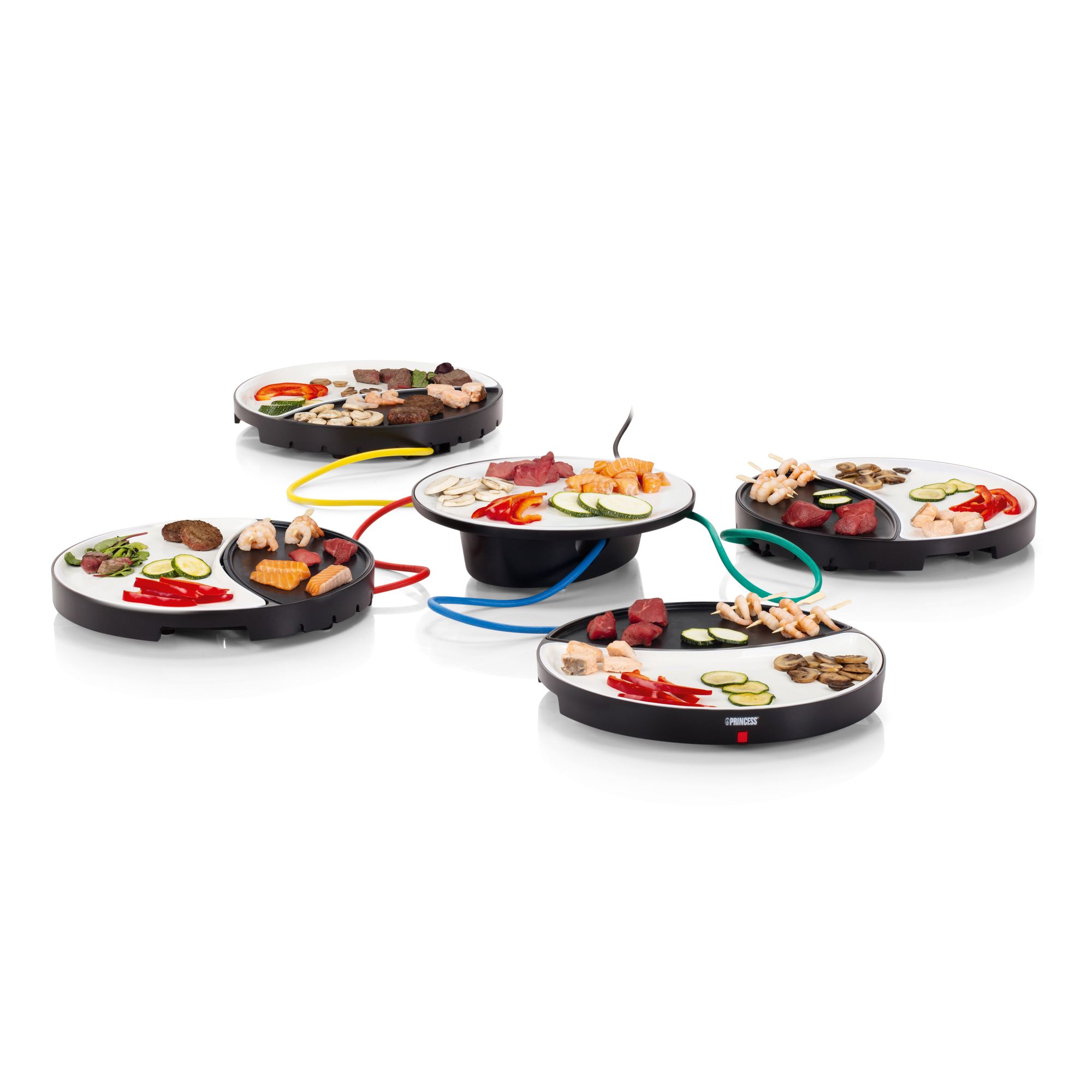 Princess Dinner4All 01.103080.01.001 - Gourmetstel - 4 Personen - Zwart