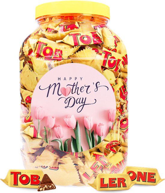 Toblerone Mini - Moederdag Chocolade - 1000g (ca. 125 stuks)