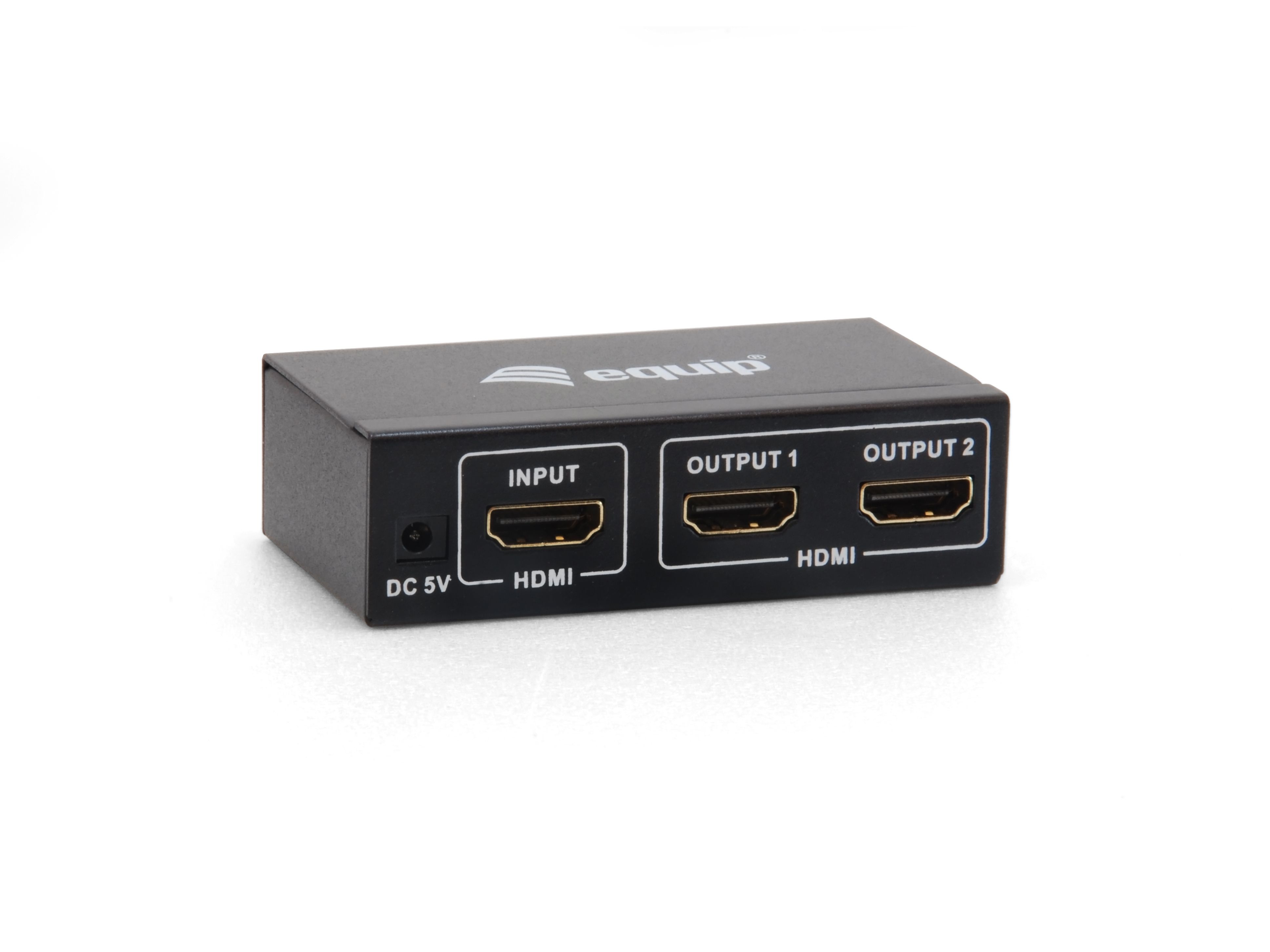 Equip 332712 - Video splitter - Zwart