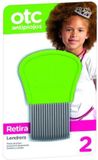 Ferrer OTC Antipiojos Barbed Comb For Removing Narrow Nipple - Green/Silver