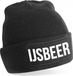 Bellatio Decorations IJsbeer Muts - Unisex - One Size - Zwart