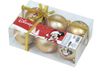 ARDITEX Mickey Mouse Kerstbal Happy smiles 6 Stuks Goud Plastic (Ø 8 cm)