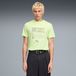 PUMA Shirt 'Circular' lichtgroen / zwart / wit