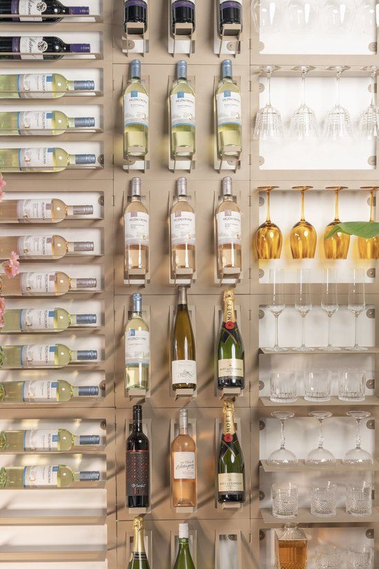 Blackwell Wandrek - met 2 lagen - Champagne | Zand | Metaal