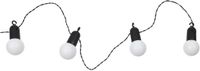 Home Deco Factory Feestverlichting lichtsnoer - 20 LED lampen - warm wit - 1070 cm - buiten