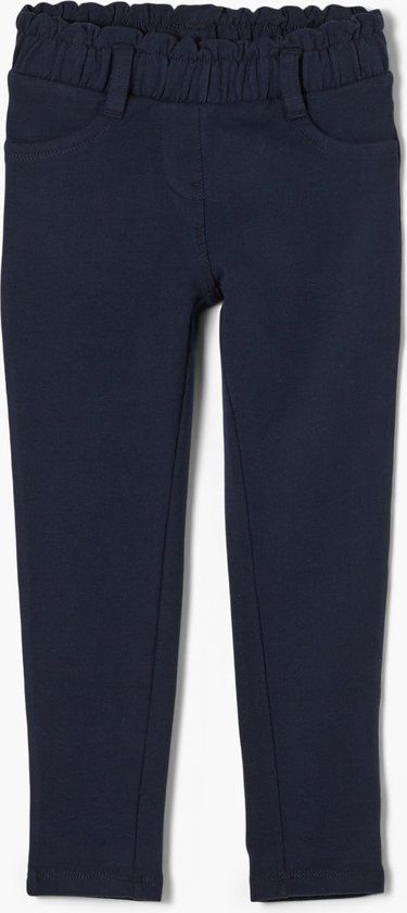 s.Oliver Meisjes Legging - Katoen/Elastine - Stretch - Maat 92 - Donkerblauw